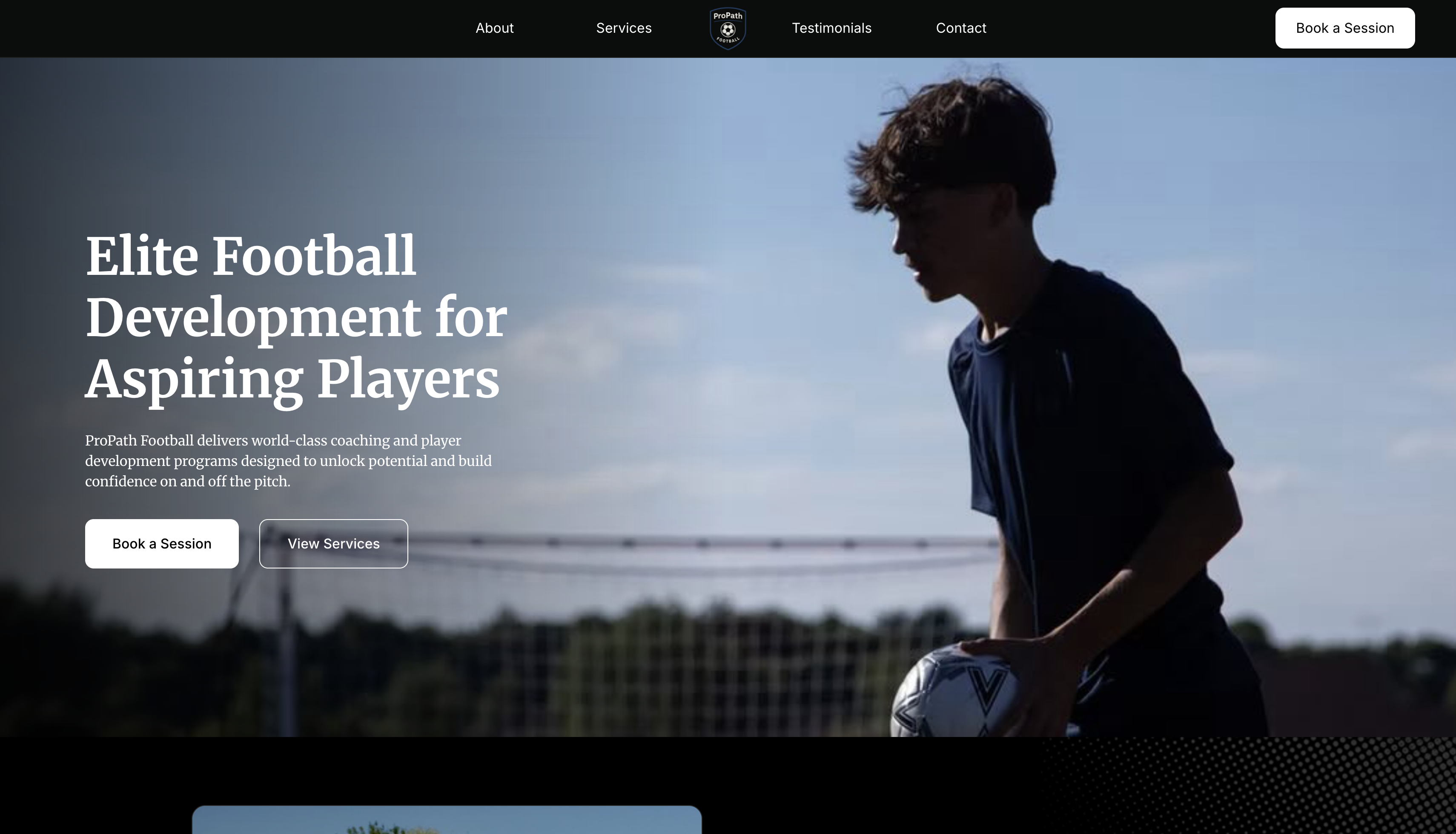 ProPath Football Website